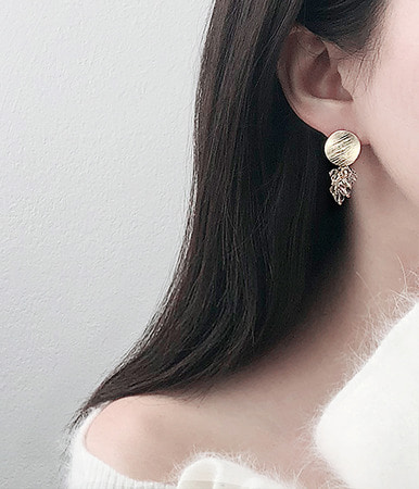 [sale] marigold earring *교환/반품 불가