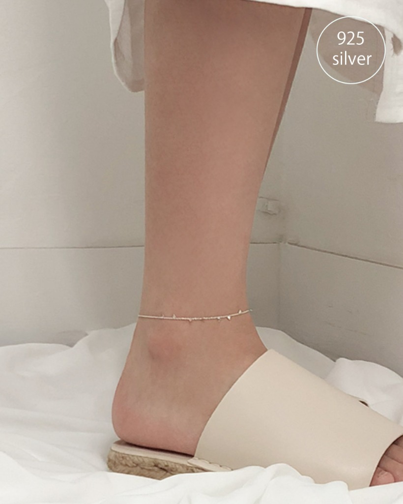 sharp anklet (silver 925)